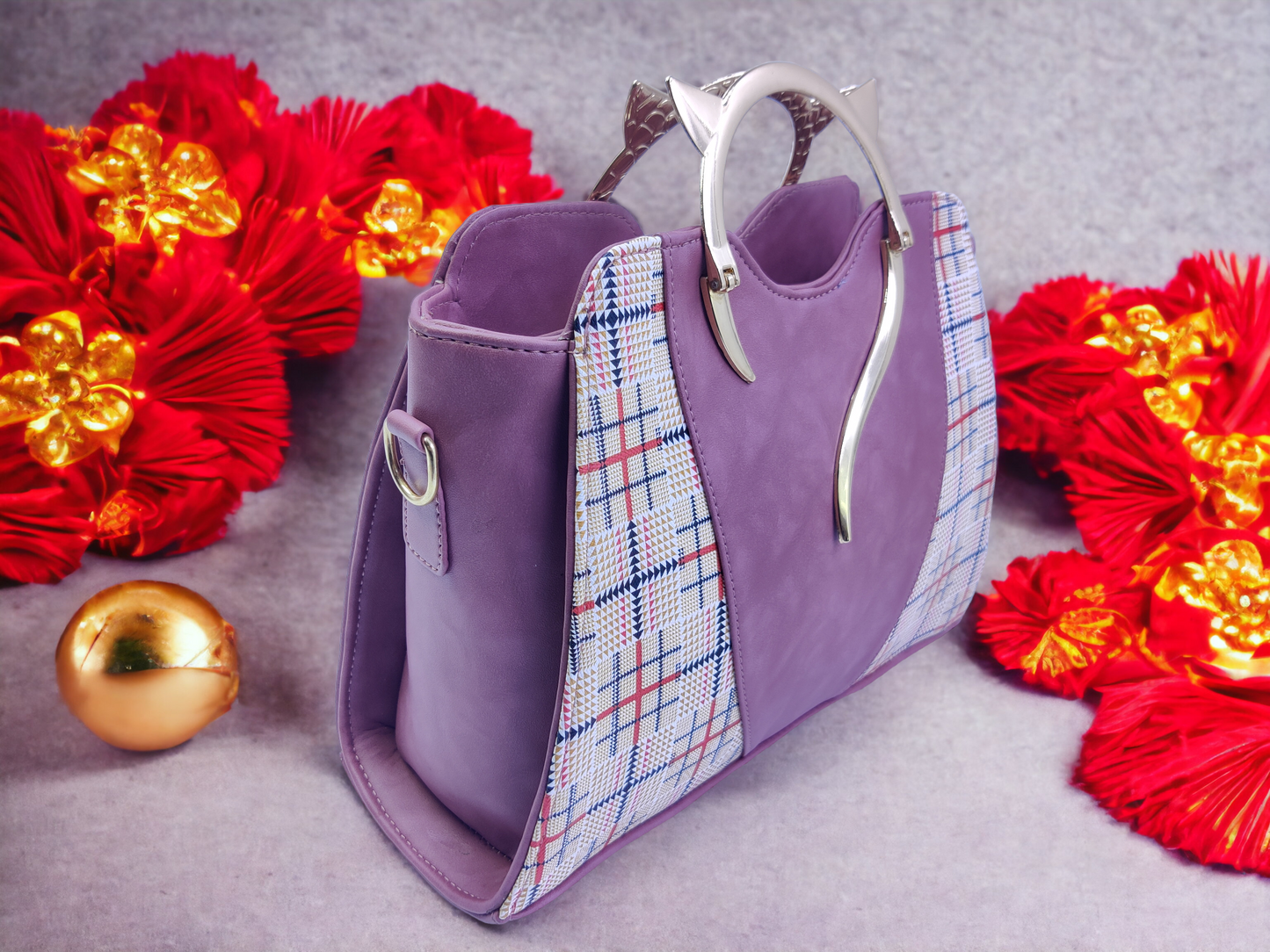 PurrfectPeach Catty Handbag