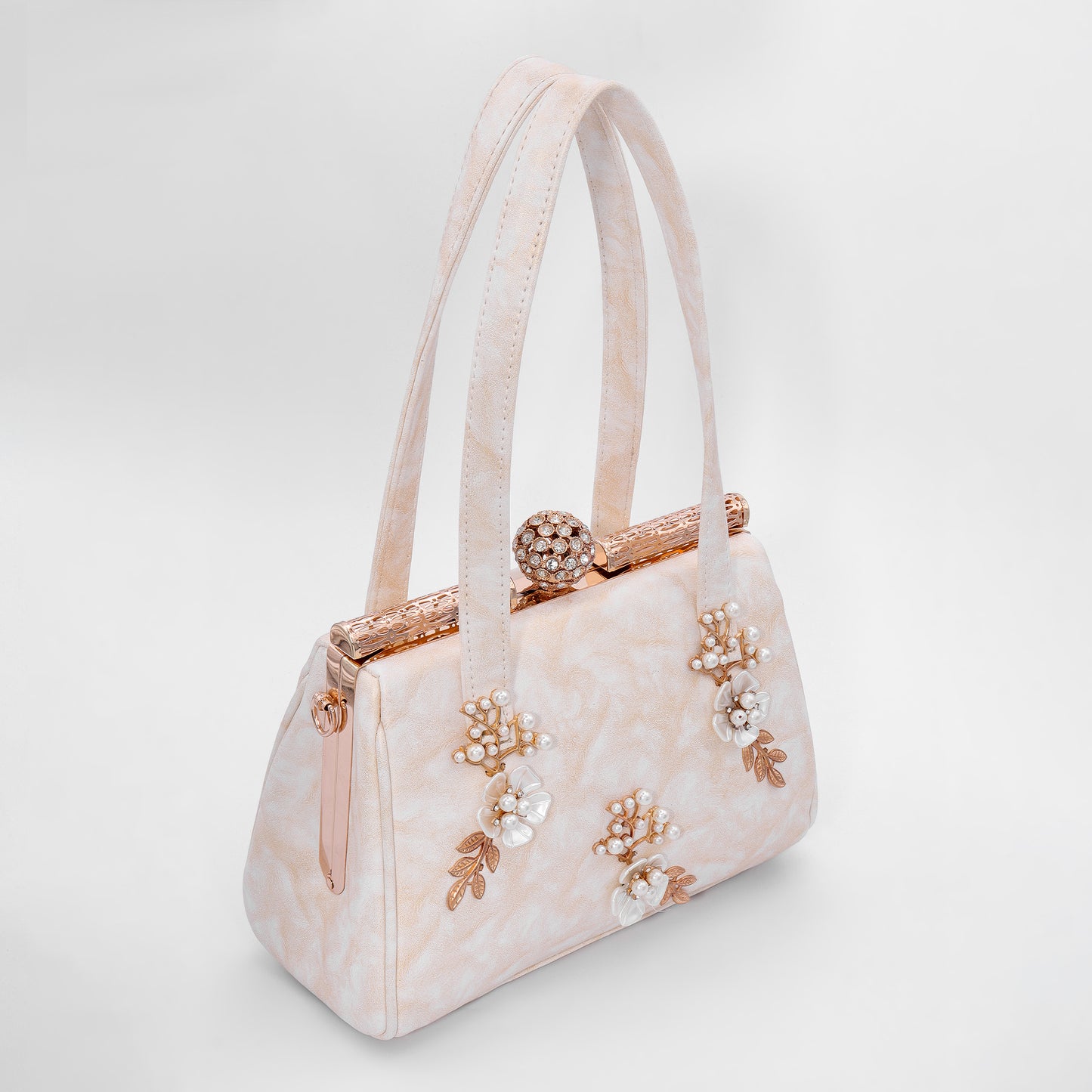 Snowy Elegance Sling Bag
