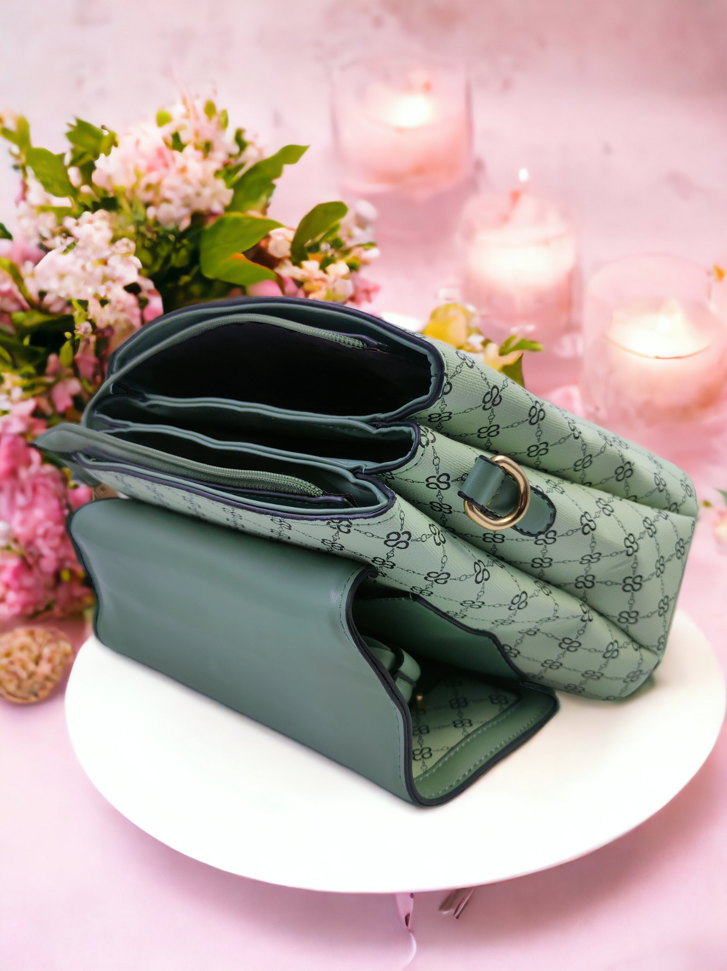 FirstKart Green VerdeChic Handbag
