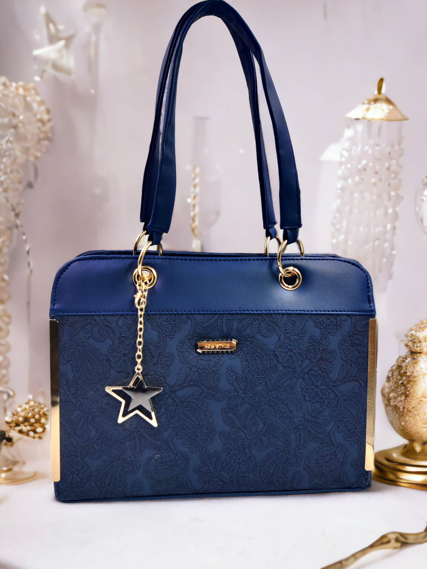 Stellar Navy Starstruck Handbag