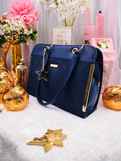 Stellar Navy Starstruck Handbag